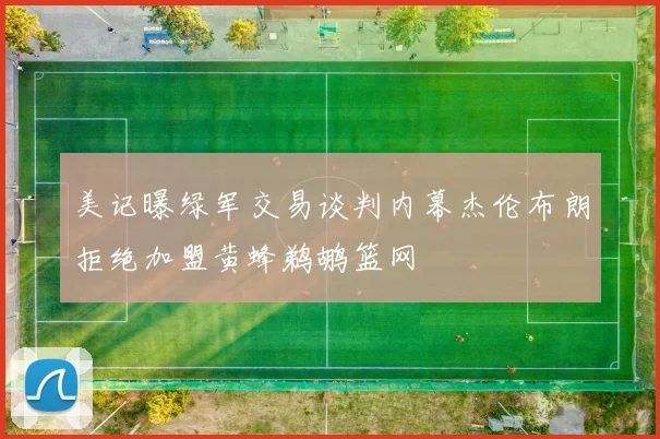 美记曝绿军交易谈判内幕杰伦布朗拒绝加盟黄蜂鹈鹕篮网